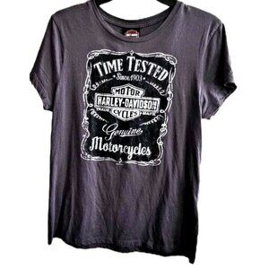 Harley-Davidson Youth L Black Short Sleeve T-Shirt Tallassee TN